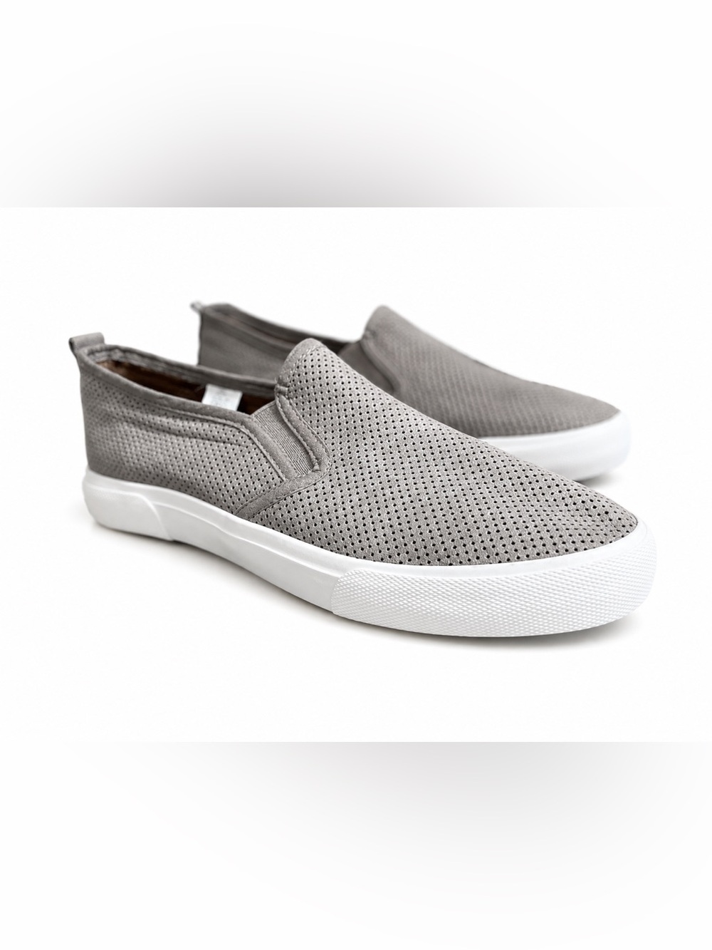 Women’s Tommy Bahama Slip-On Perforated Casual Sneakers - Gray size 9